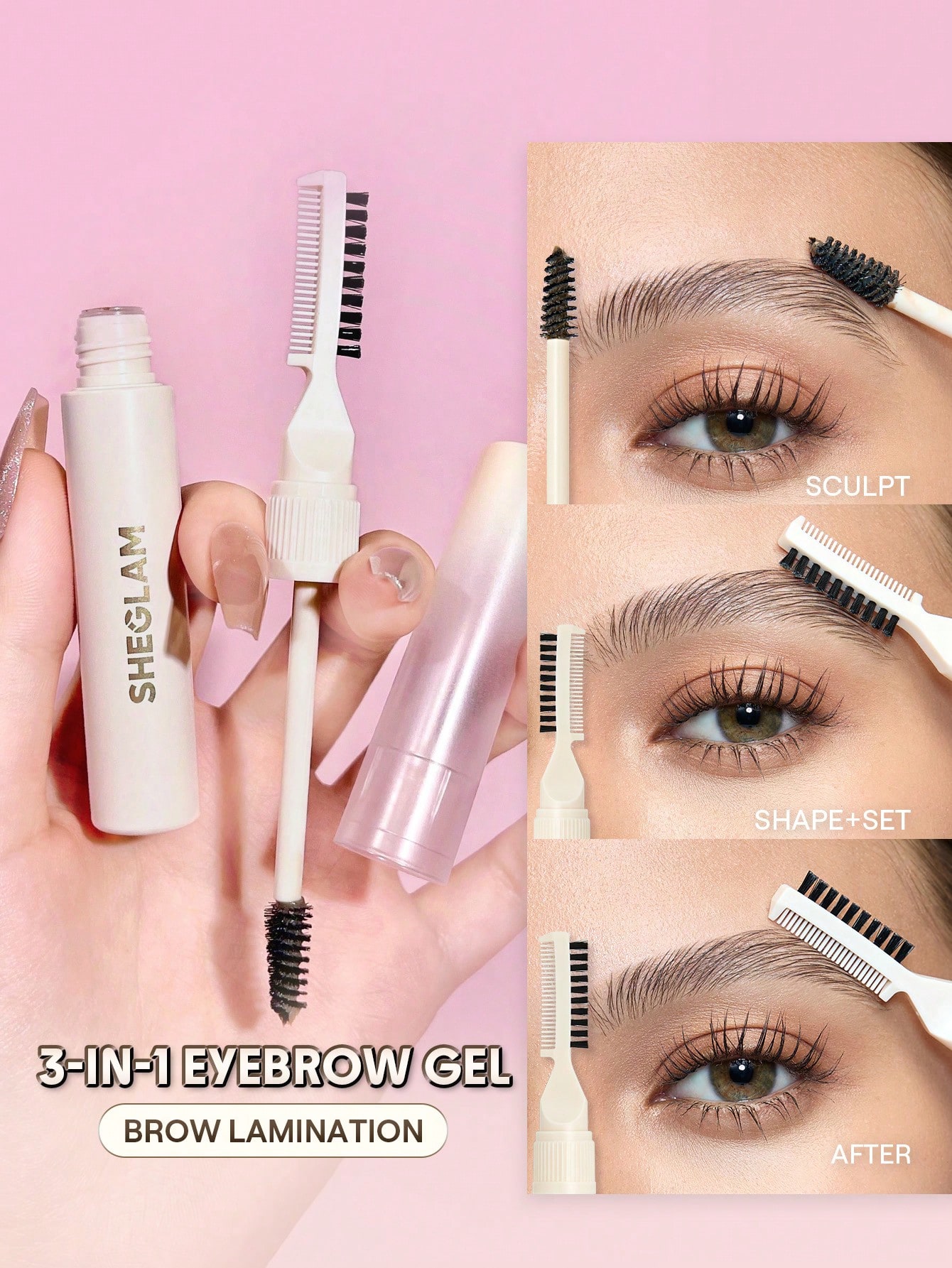 SHEGLAM Save Lt Laminating Brow Gel Brow Pomade 50+ sold