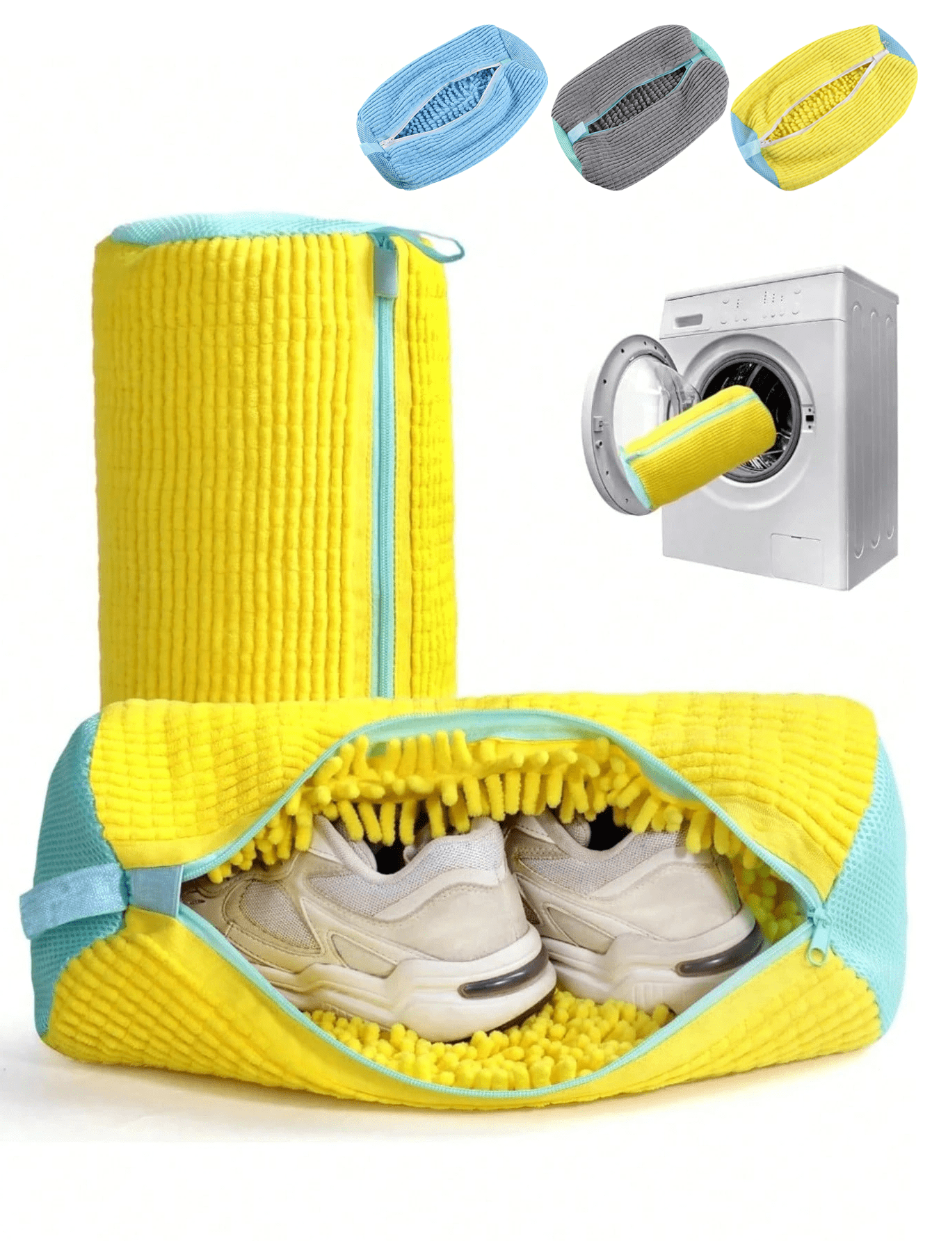 1pc 360° Shoe Washing Bag