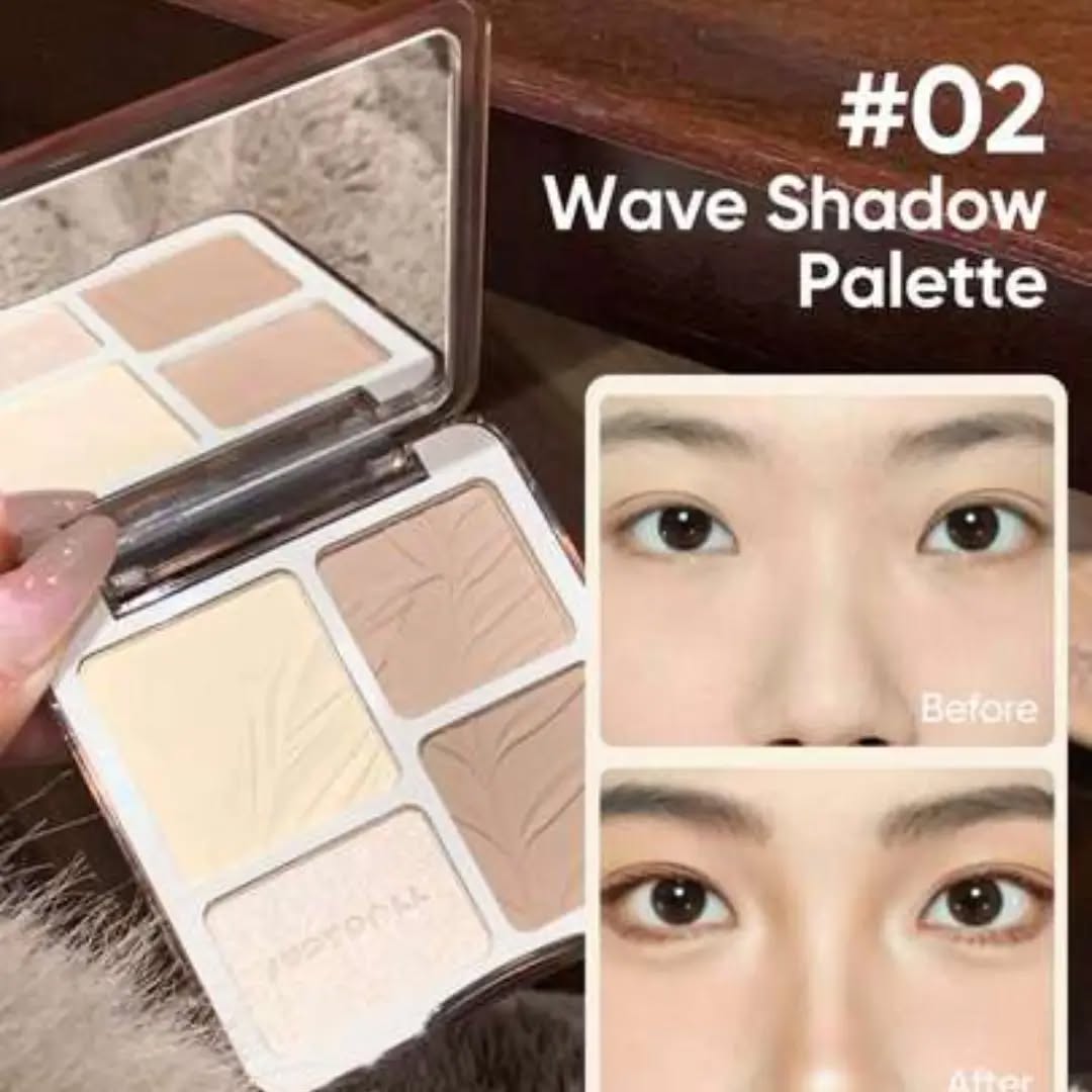 JUDYDOLL 2-In-1 Highlighter & Contour Palette