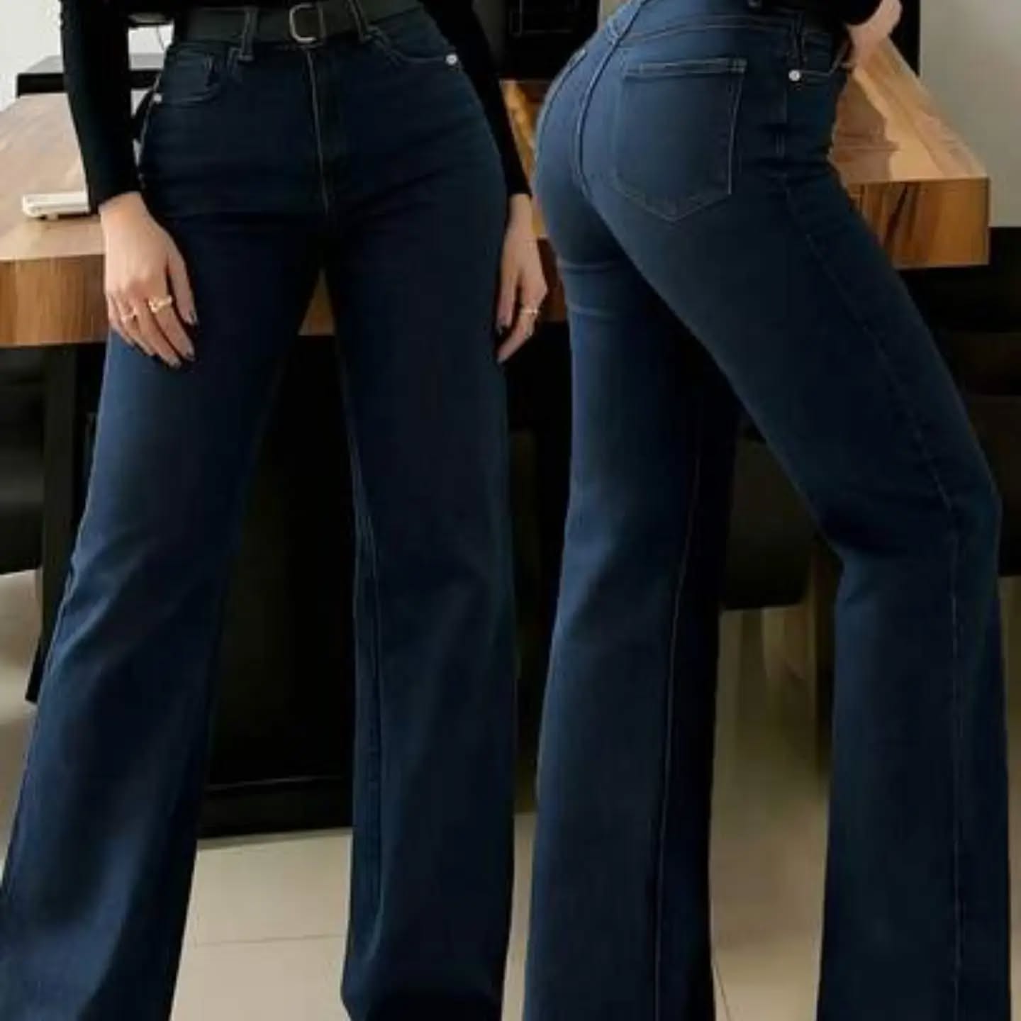 New Women Straight Leg Jeans