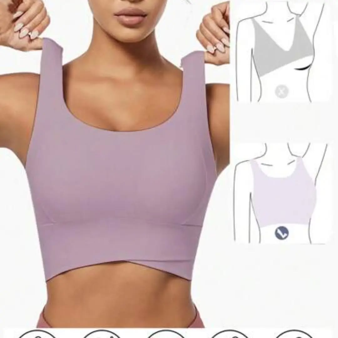 Breathable Yoga Tank Top Sports Bra