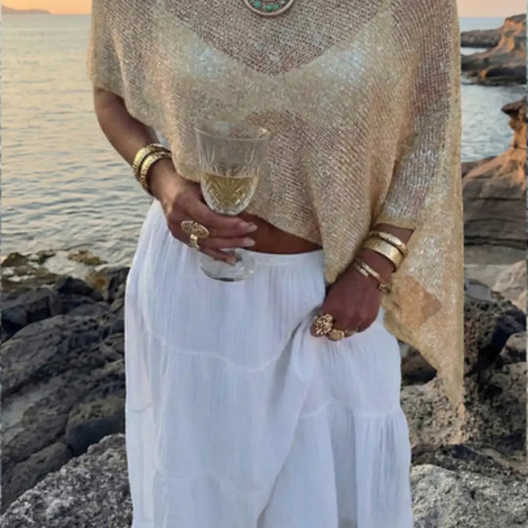FOR BEAUTY Women's Summer New Knit Top