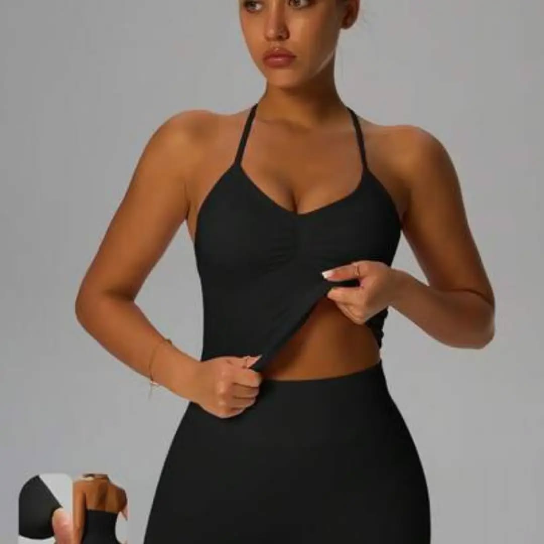 Yefecy New Impact Sports Yoga Tank Top