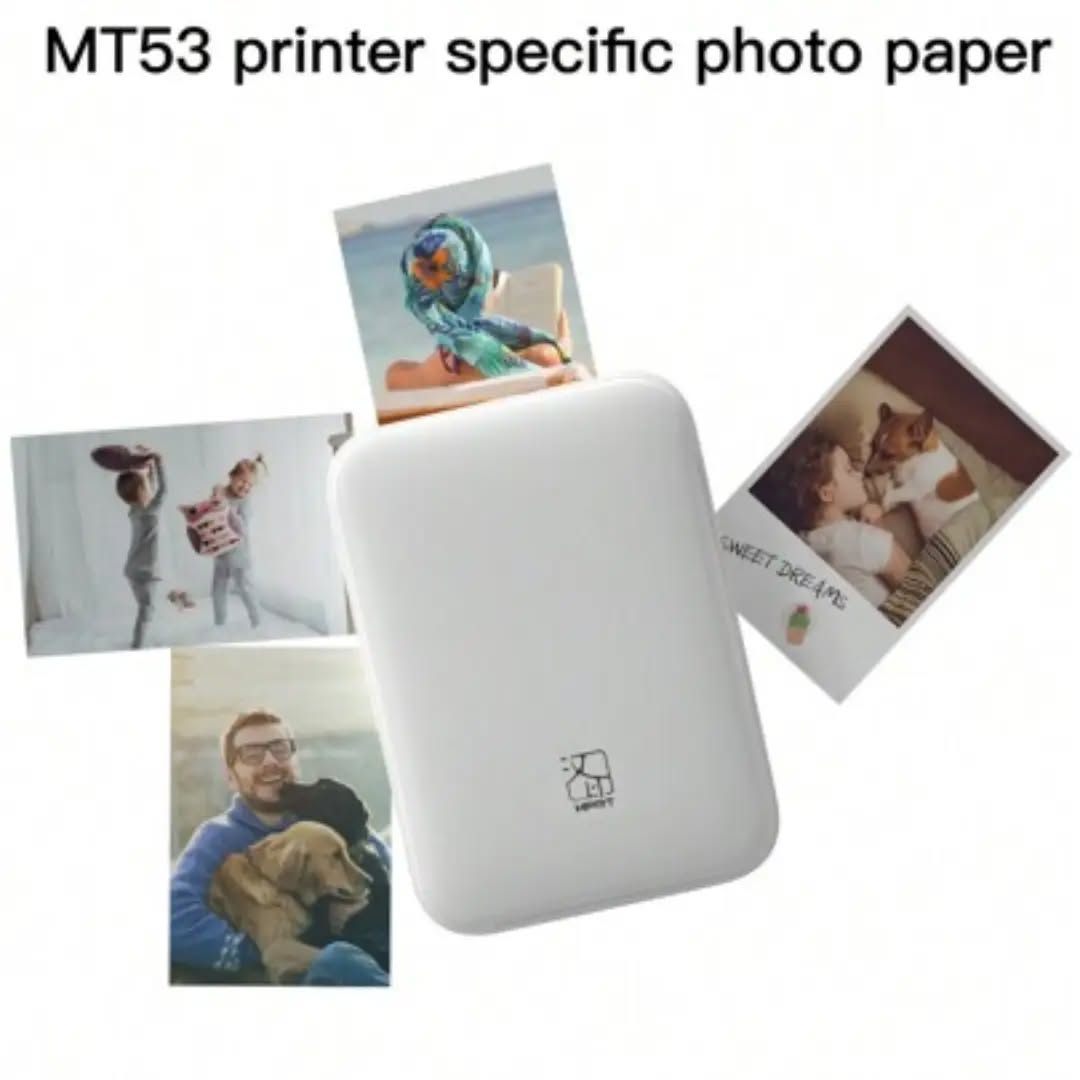 HPRT MT53 Premium Photo Paper Set - Water-Resistant