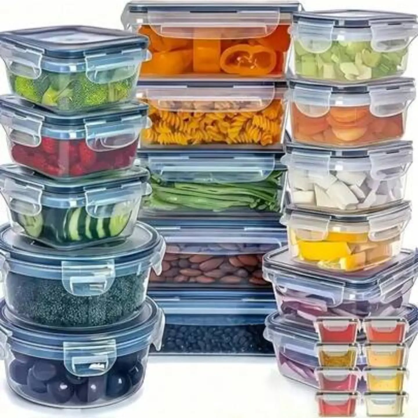 12pcs/24pcs Food Storage Containers